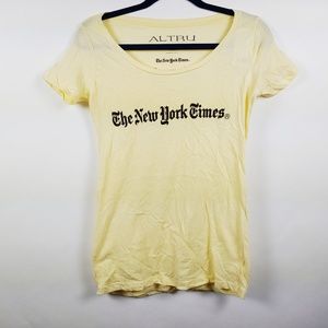 NWT New York Times Altru Short Sleeve Tee